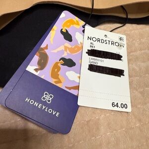 Honeylove Sand & Black Shapewear XL